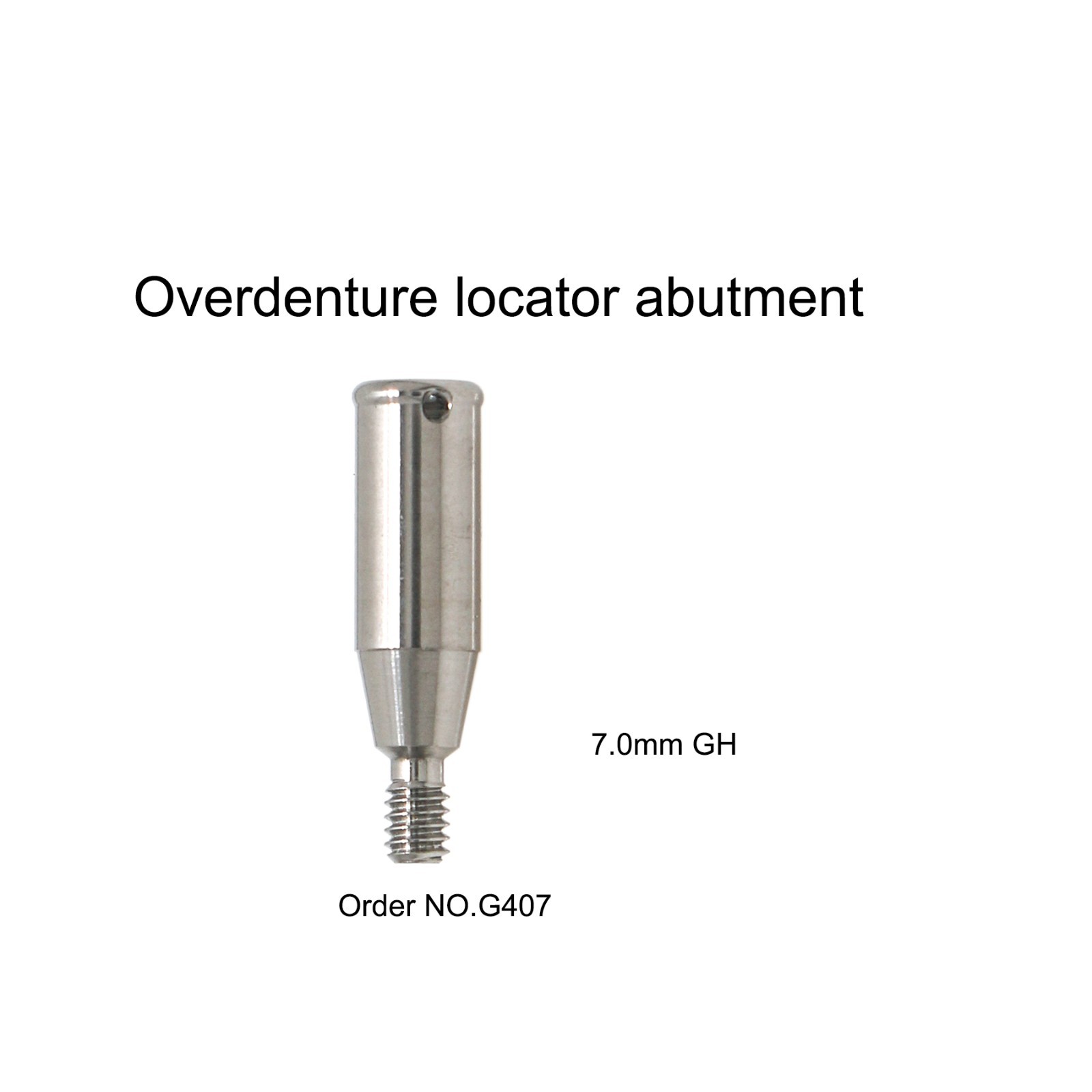 US Dental Locator/Healing Abutment Male Cap Insert for DIO UF II Regular Implant