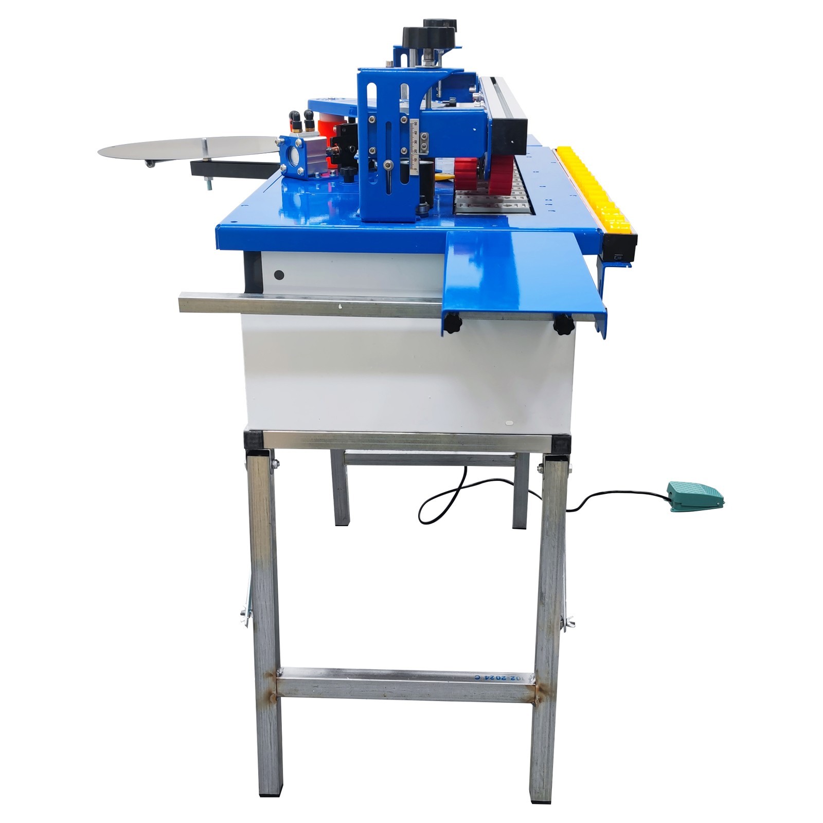 110V Automatic Woodworking Curved and Straight Edge Banding Machine 1200W/1.6HP