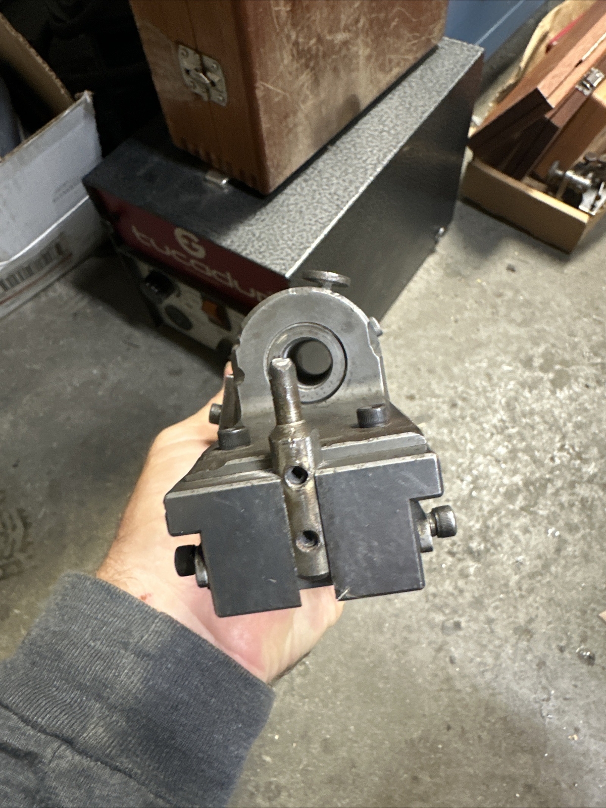 HERMANN SCHMIDT KUHN CLEARVIEW RADIUS ANGLE SURFACE GRINDING WHEEL DRESSER