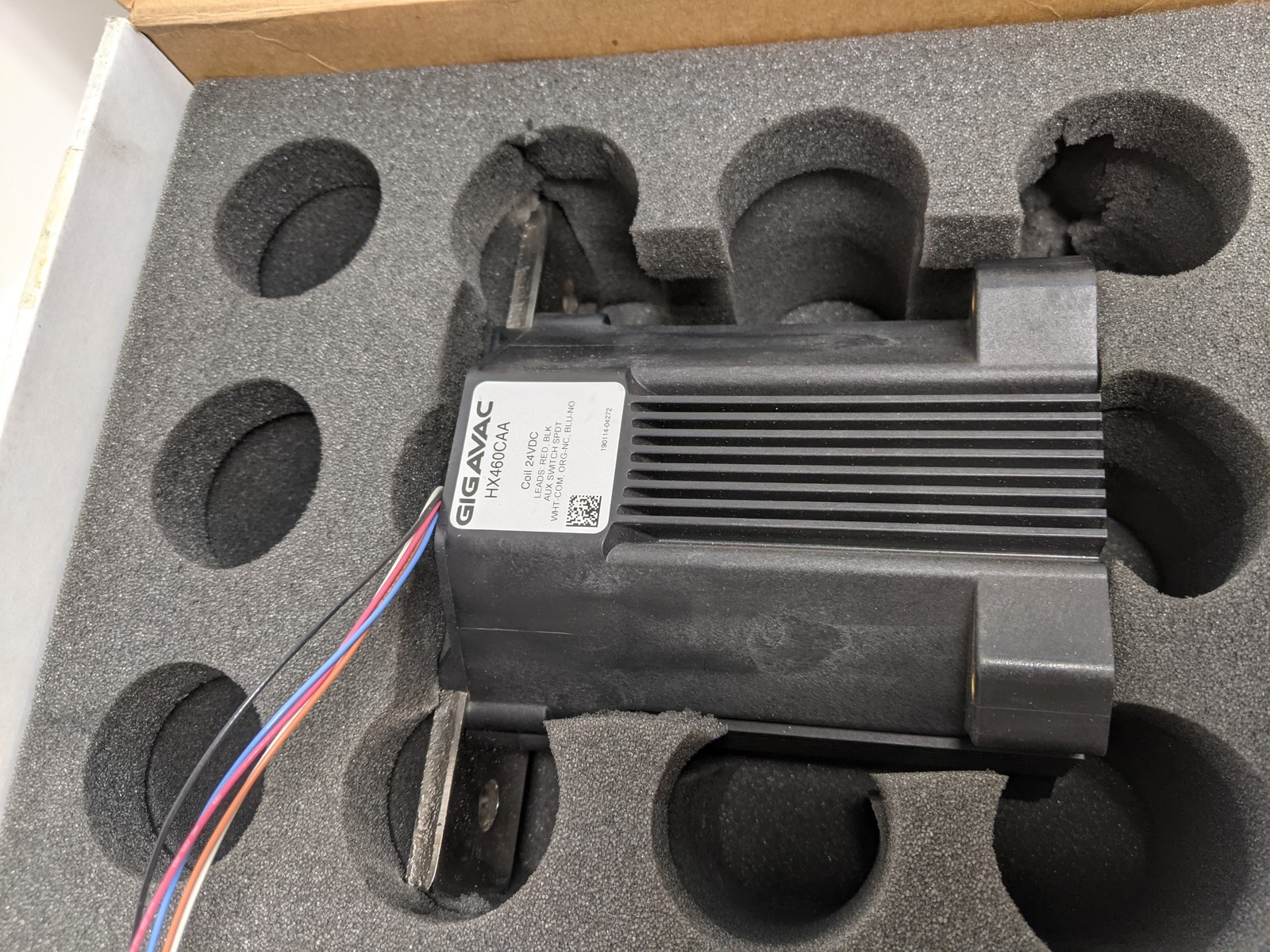 GIGAVAC HX460CAA 1000A 1500VDC DC Contactor 24VDC Coil SPDT Auxiliary