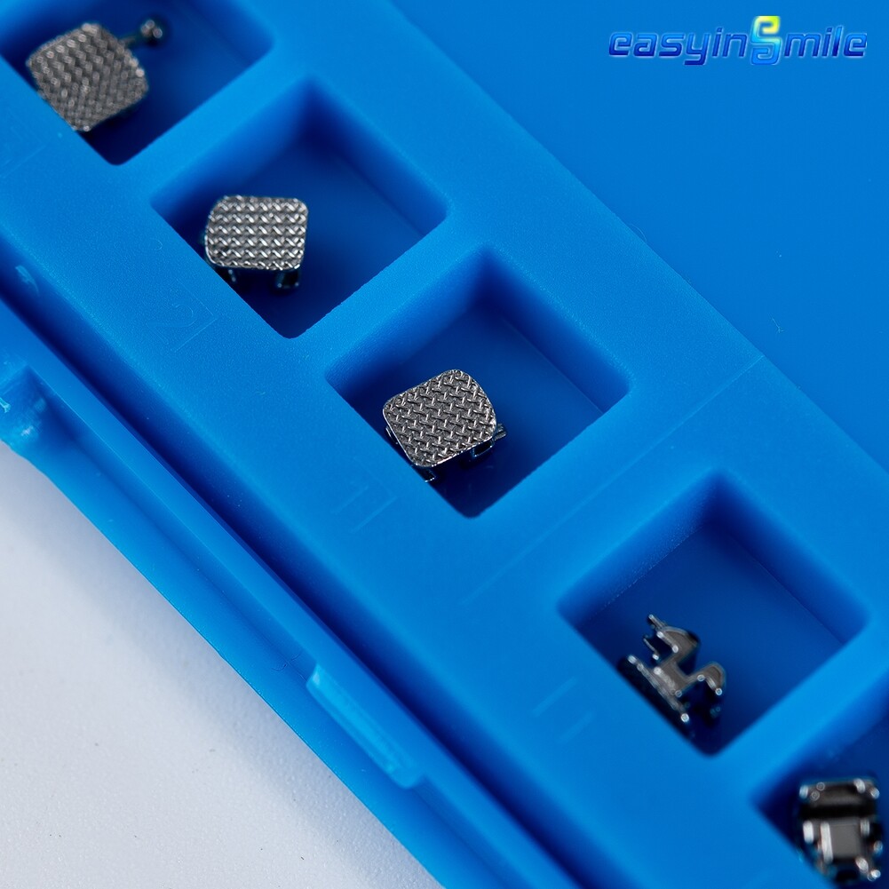 EASYINSMILE Dental Brackets Orthodontic Self-ligating 022 3 MBT/Roth Mini Braces
