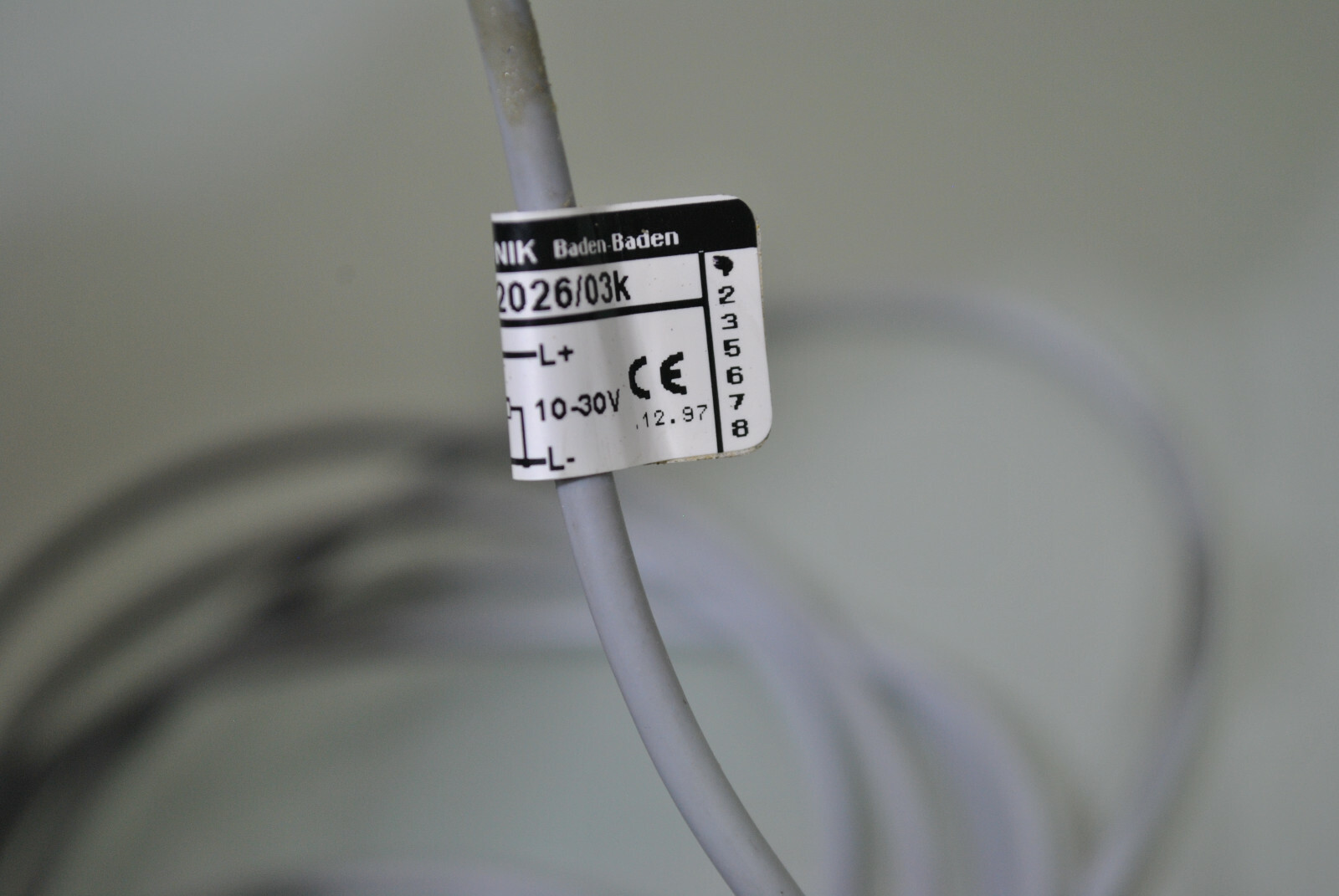 VISOLUX NT3 Proximity Switch 2026/03K (C3902-R36)