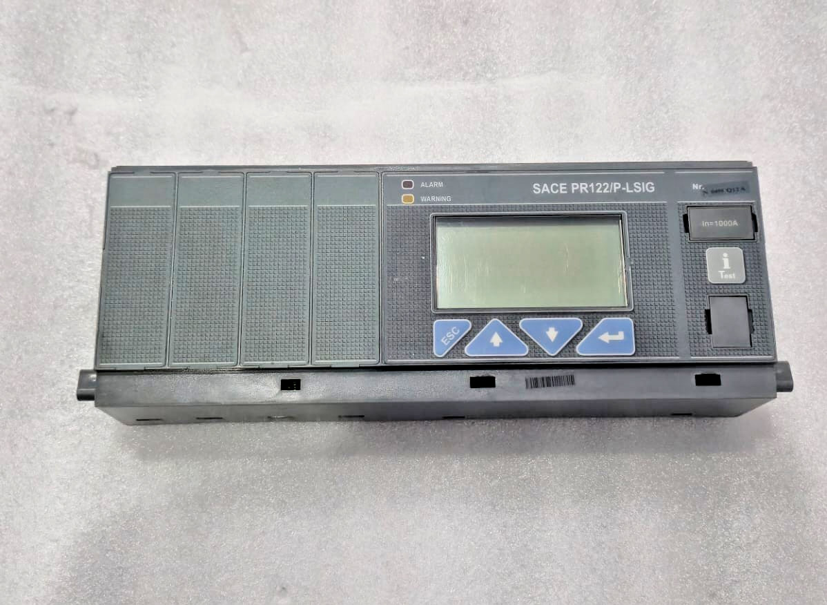 ABB SACE PR122/P-LSIG ELECTRONIC TRIP UNIT IN=1000A LCD PROTECTION RELEASE