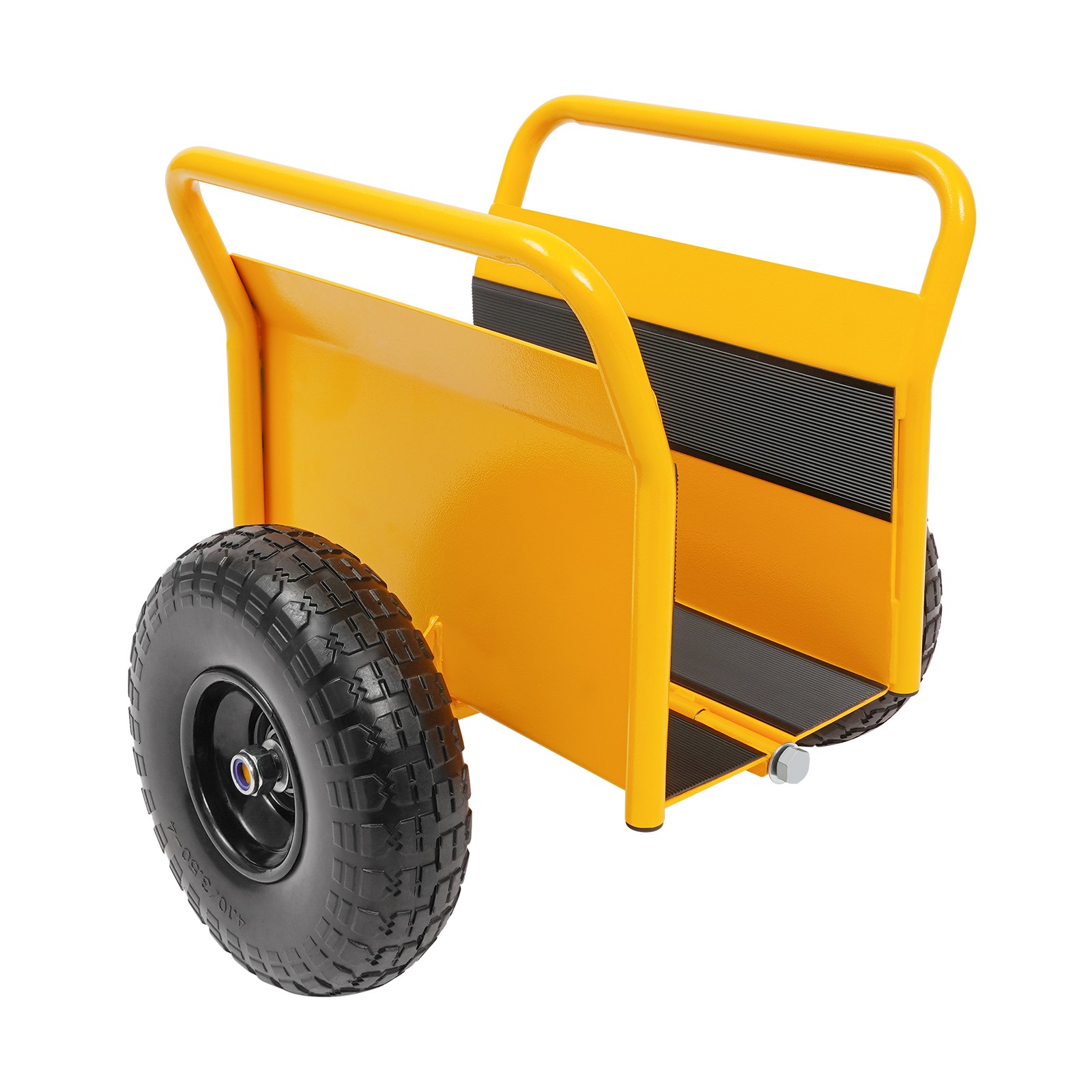 Q235 steel Slab Dolly Heavy Duty Panel Dolly Cart Panel Dolly With 10-inch Tires