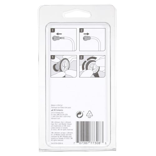 Littmann Stethoscope Spare Parts Kit Gray for Master Classic II 40023