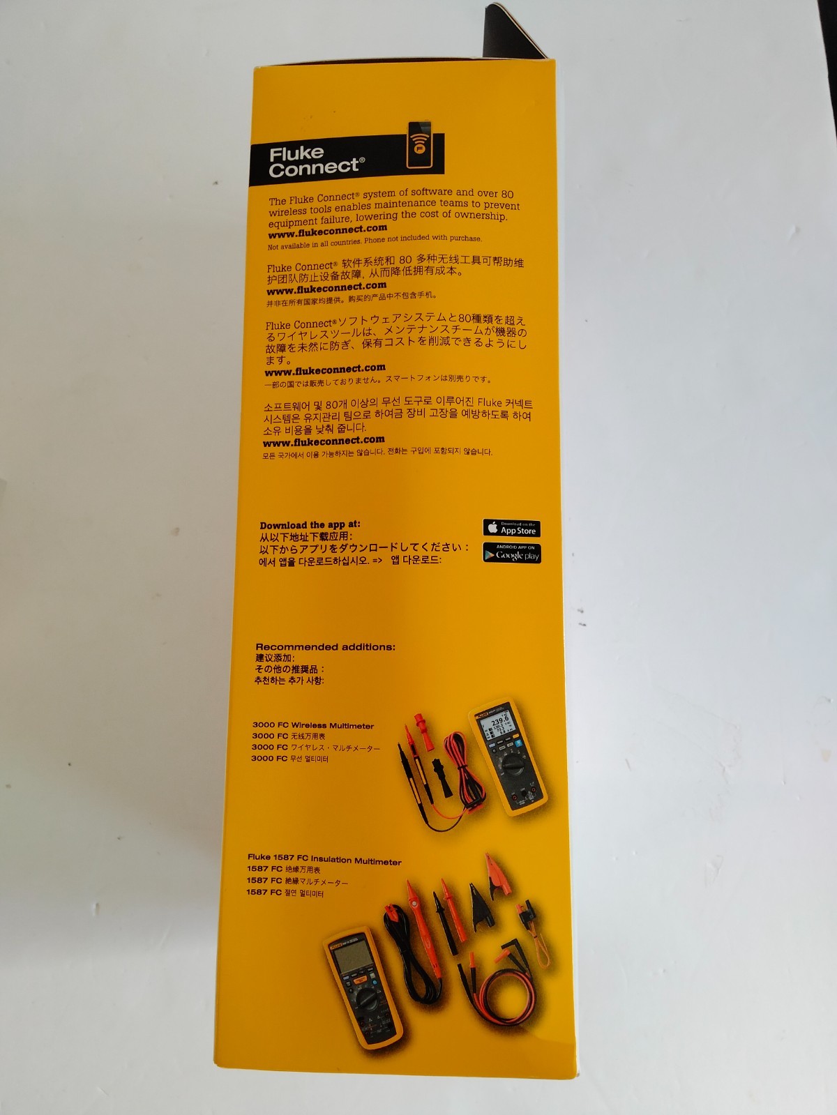 Fluke 393 FC True-RMS Clamp Meter – 1500V CAT III, Compact, IP54 Rated NEW