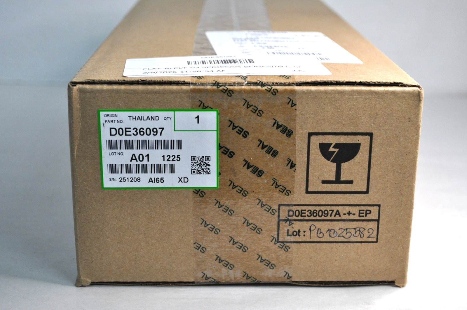 Genuine Ricoh D0E36097 ( D241-6097 D2416097 ) Flat Belt-Transfer BELT ONLY