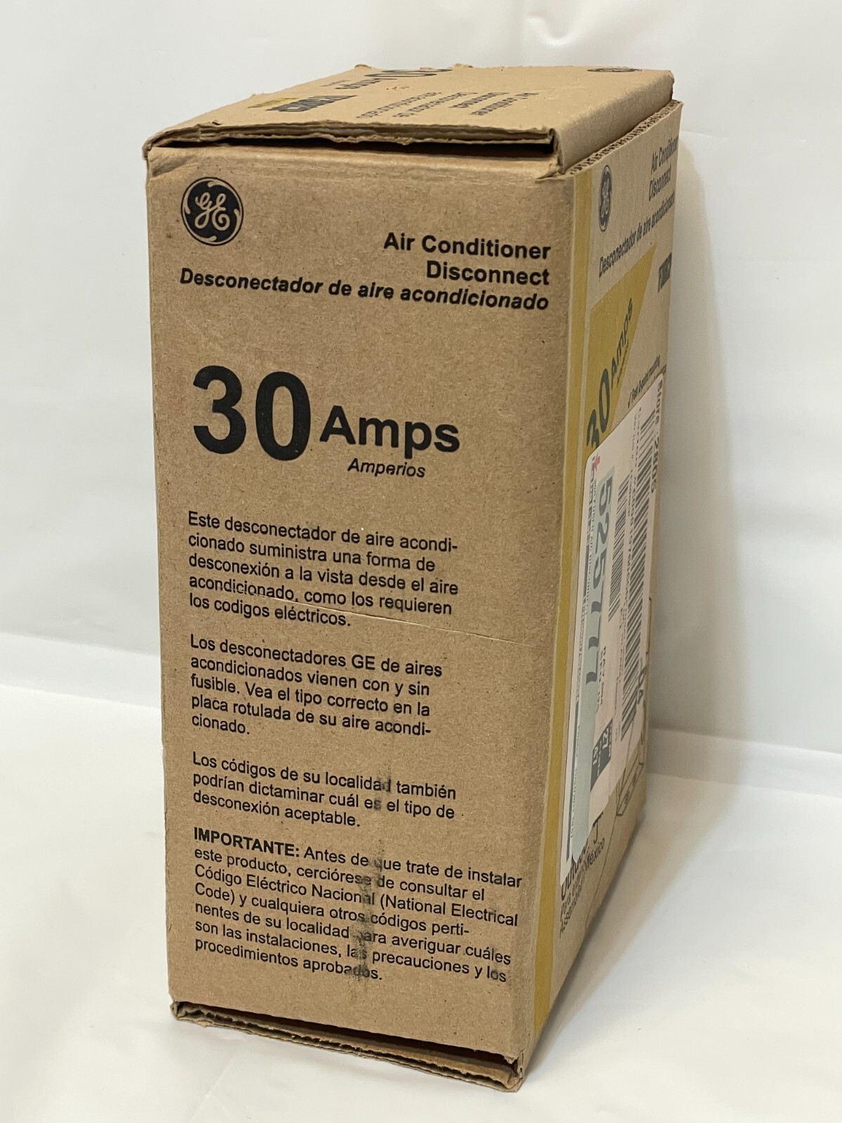 GE Energy Industrial Fusible Air Conditioner Disconnect 30 AMPS