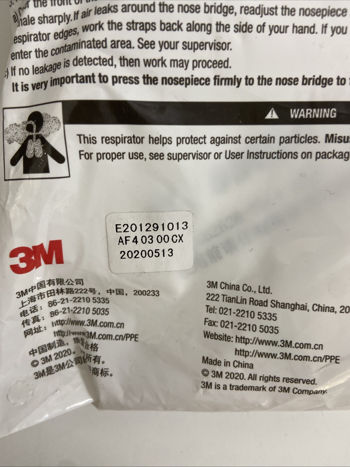 3M 9501+ KN95(Pack of 50, earloop).GB2626-2019 Standard.Premium Protection-2👍👍
