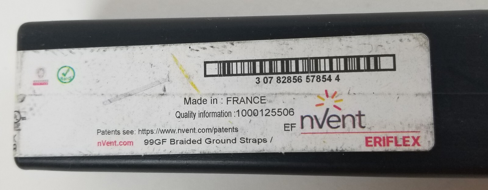 10 nVent MBJ25-100-10 556670 99GF Grounding Bonding Braid 150A Tinned Copper NEW