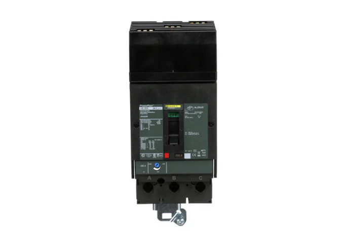 Square D JJA36250 – 250A, 3pole, 600VAC, 18kA, I-Line, Made in Mexico