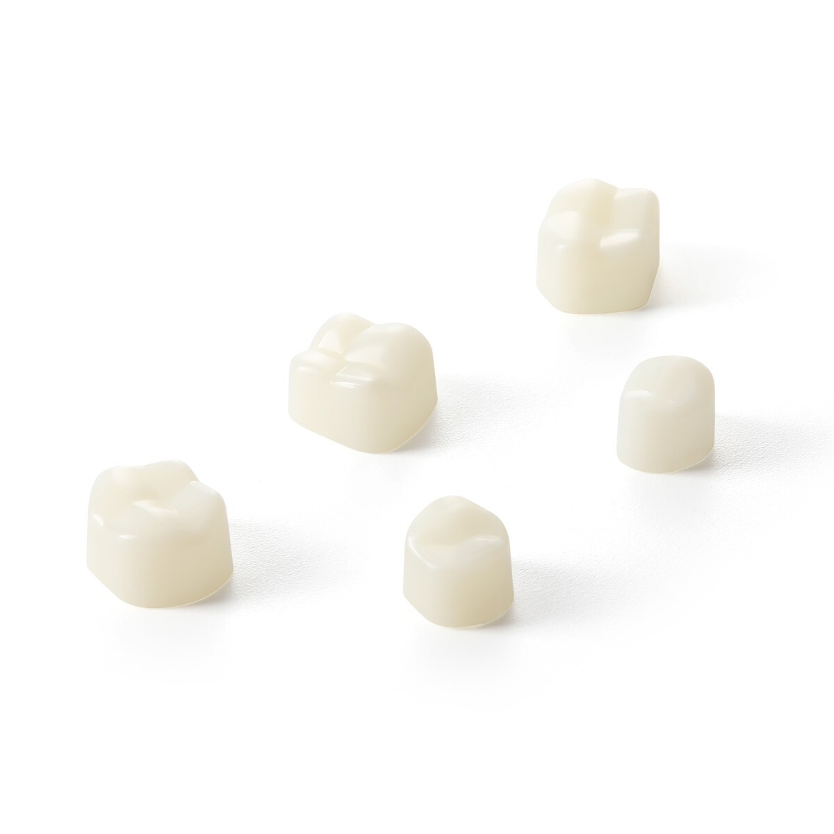 Dental Resin Anterior Dental Temporary Porcelain Crown Veneers Stable Teeth