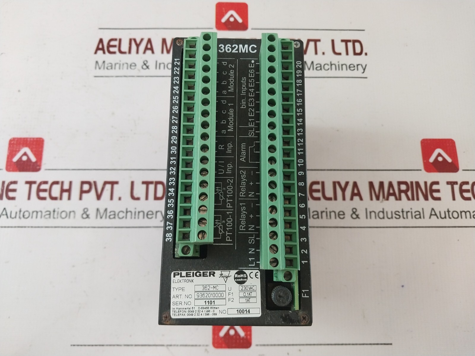 Pleiger 362-mc multifunction controller 9362010000