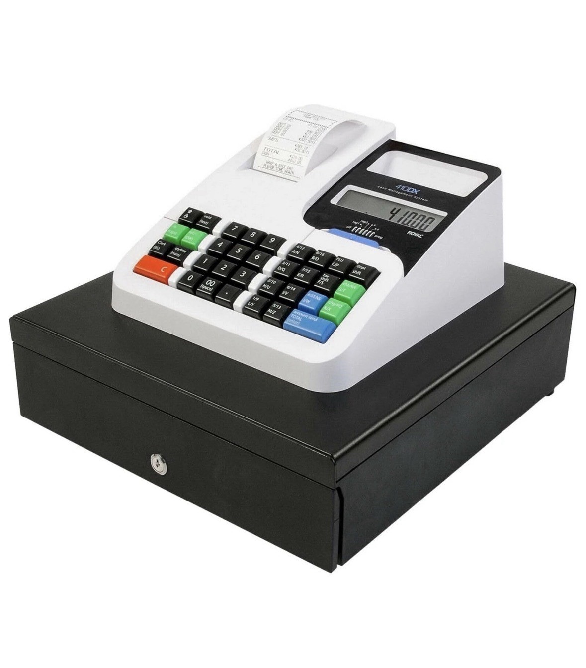 Royal 410DX Cash Register System/ Black