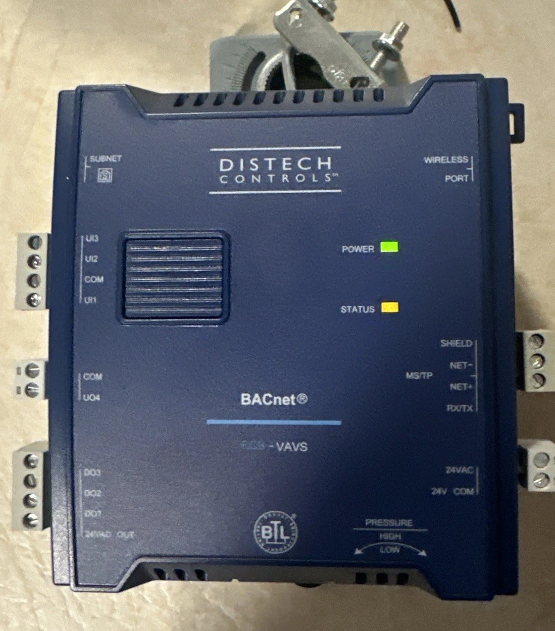 Distech Controls ECB-VAVS BACnet VAV Controller – TESTED – Qty Available