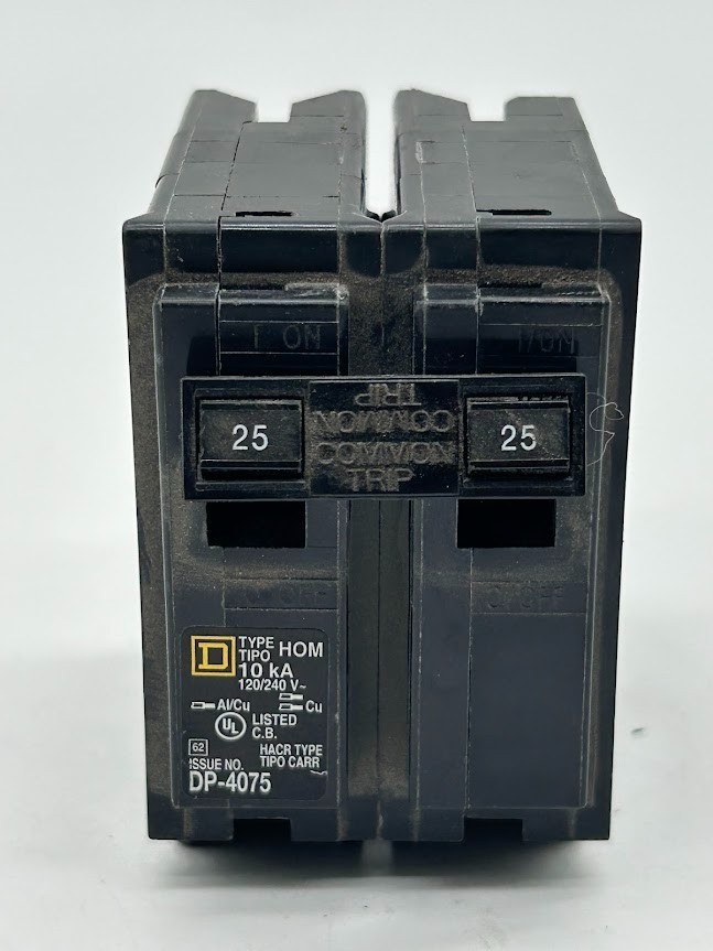 Homeline 25 Amp 2-Pole Circuit Breaker(Hom225Cp)