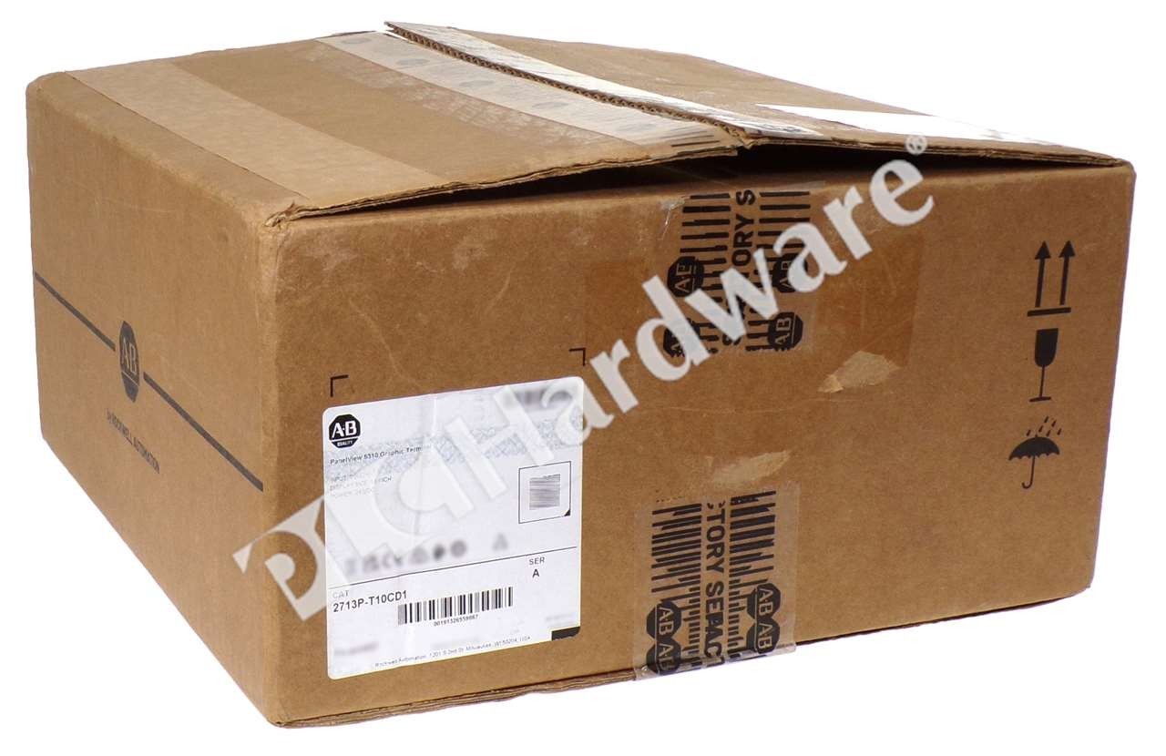 Open Pre-owned Allen Bradley 2713P-T10CD1 /A PanelView 5310 Operator Terminal