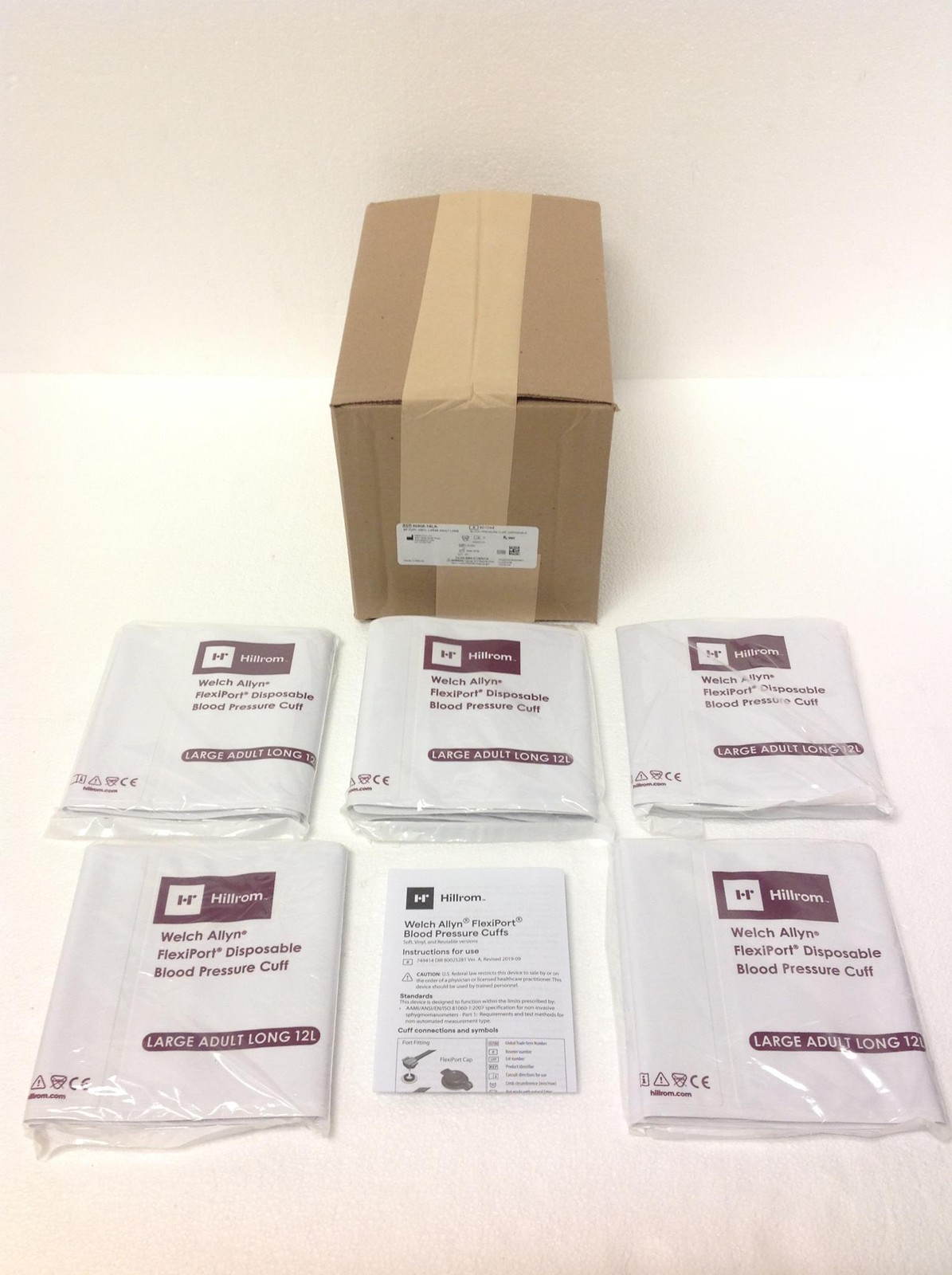 NEW 20x Welch Allyn Blood Pressure Cuff Vinyl LARGE Adult 32-43cm FREE SHIPPING