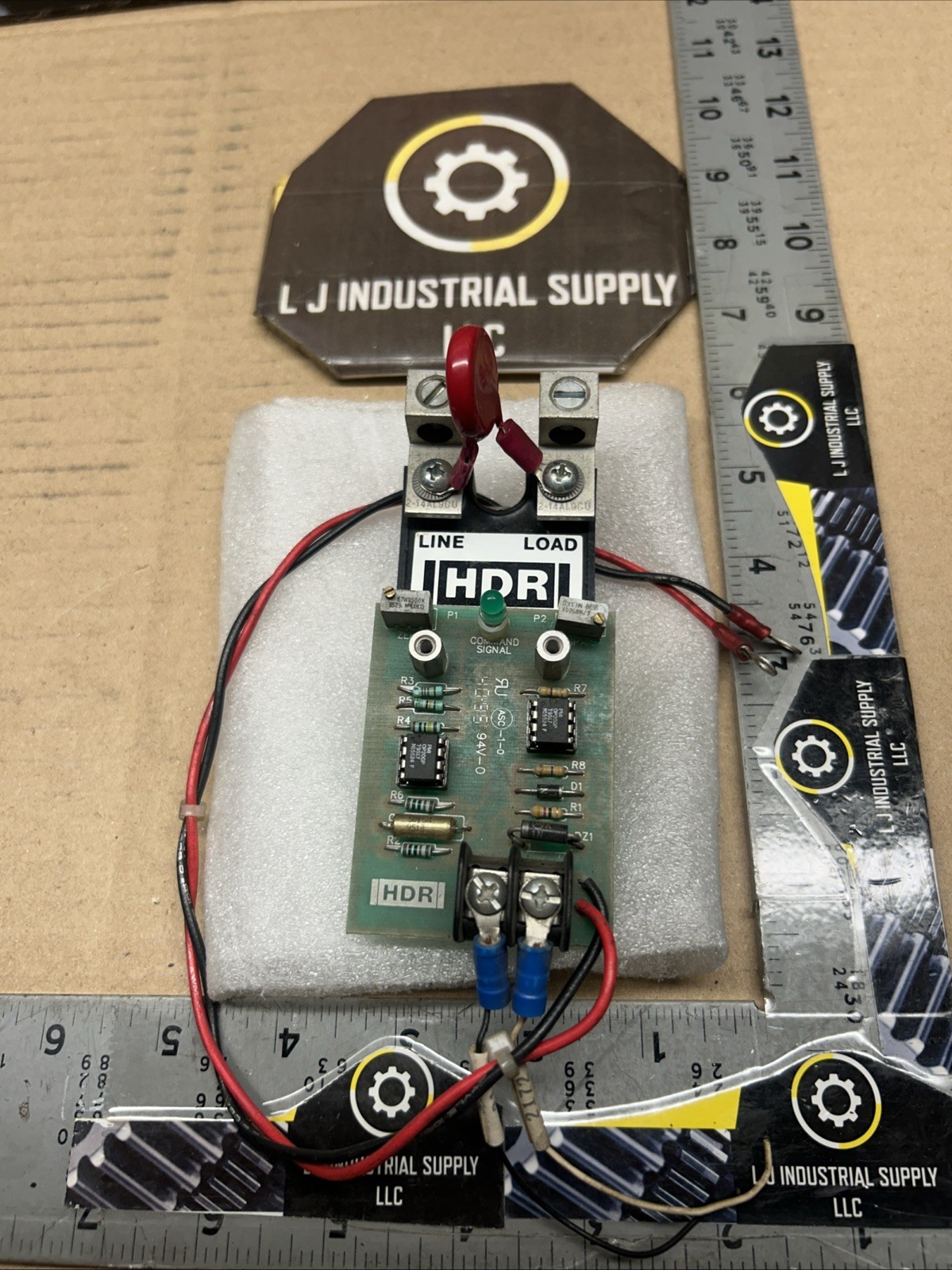 HDR 2081000 Pcb ASC-1-0 w/ 7491110 Solid State Relay _WARRANTY_FAST SHIPPING!