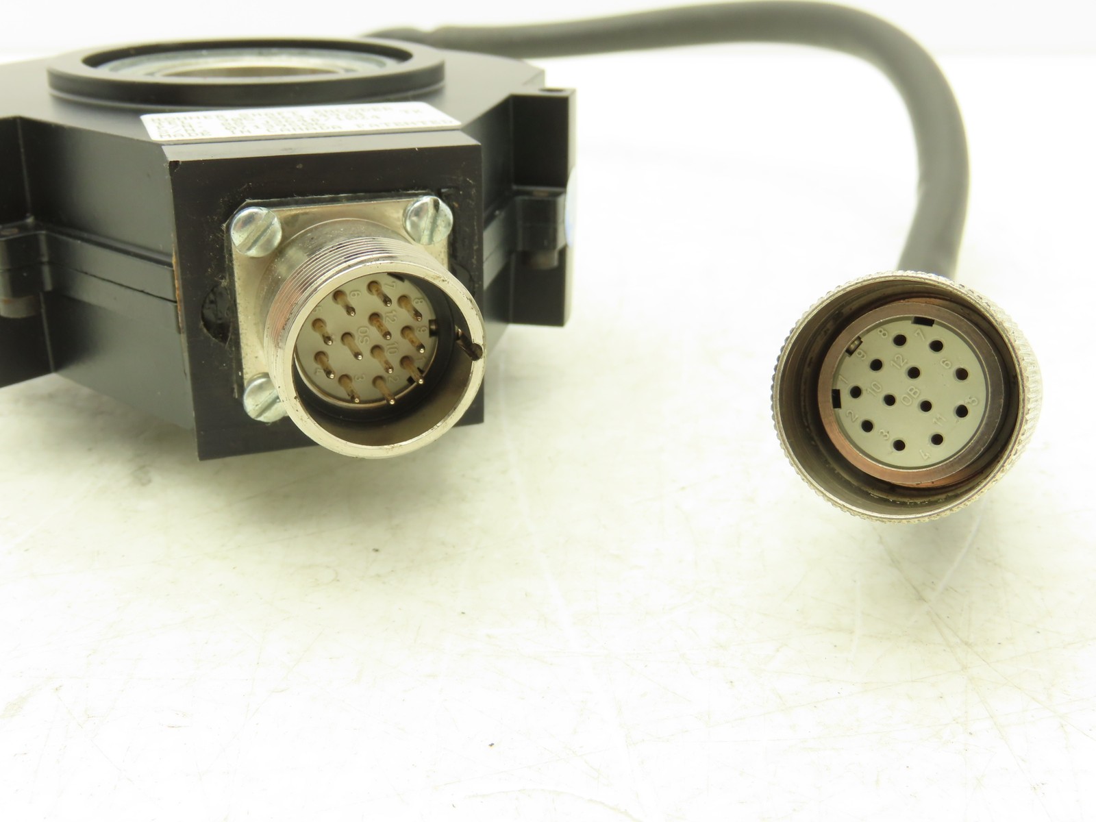 Hohner 88-J364B/1024 Hollow Shaft Encoder 1024ppr 12 Pin 1-1/8″ Shaft