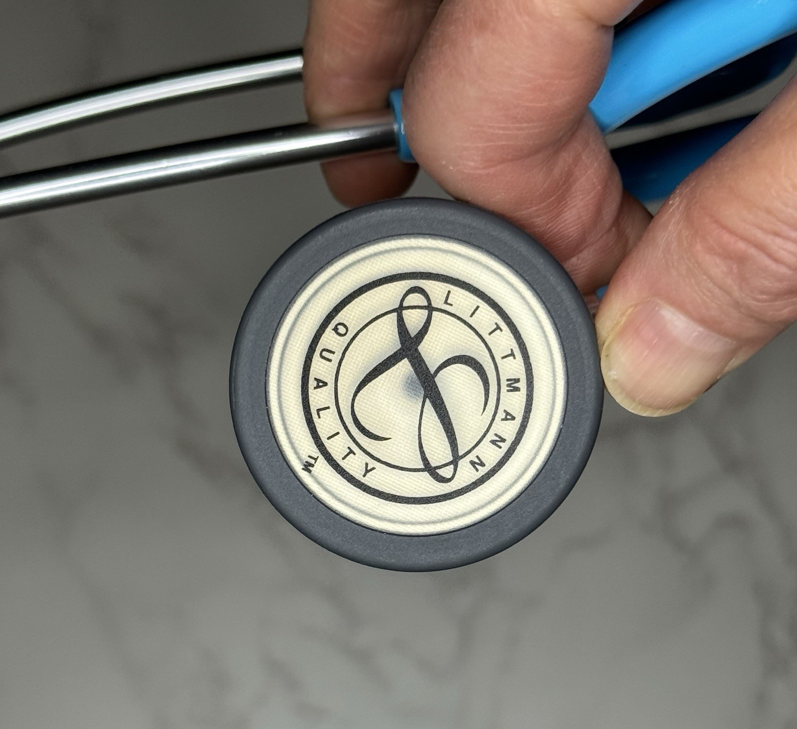 3M Littmann Classic III Stethoscope Caribbean Blue 27” Tested Great Condition