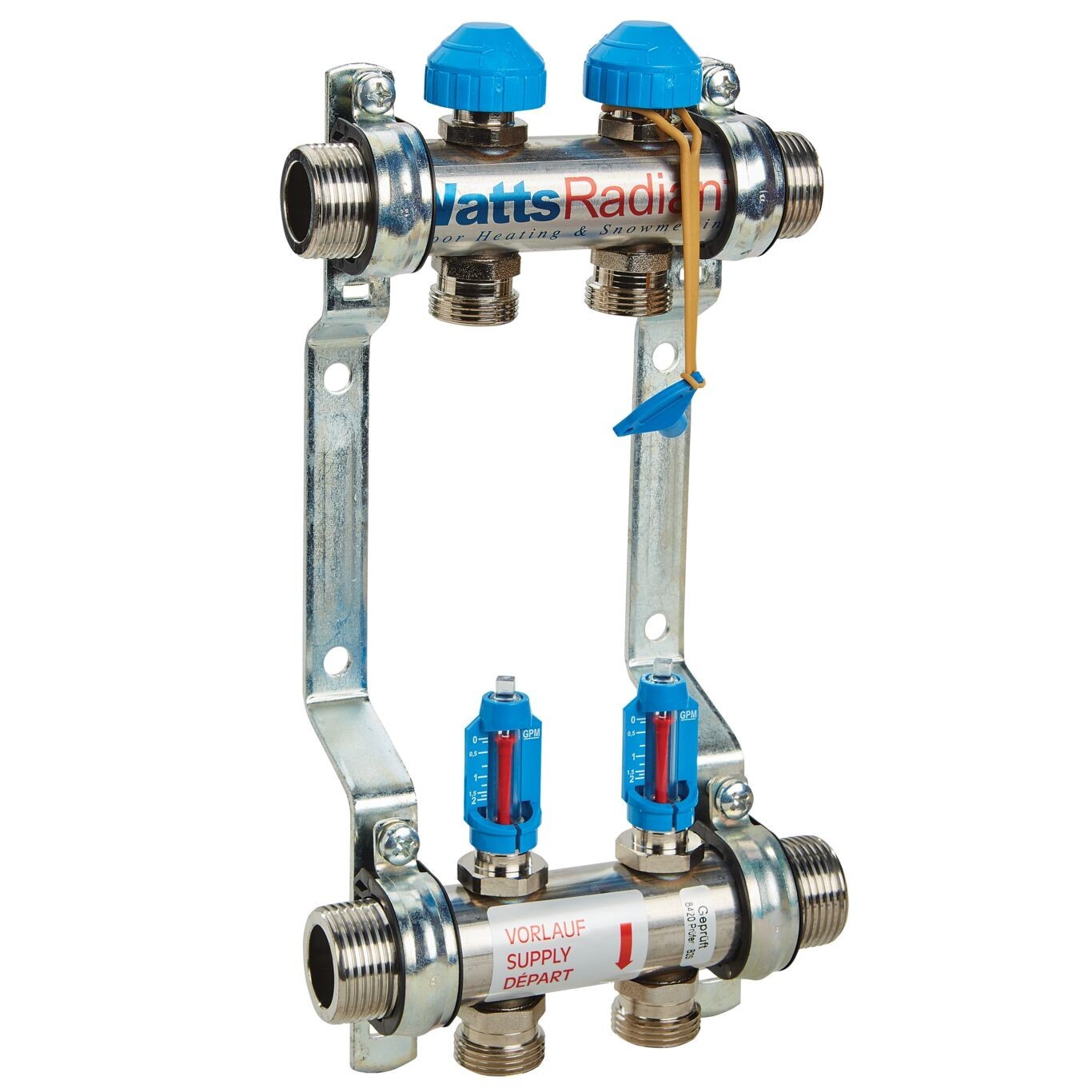 Watts 1″ Stainless Steel Flowmeter Manifold D3803002SS