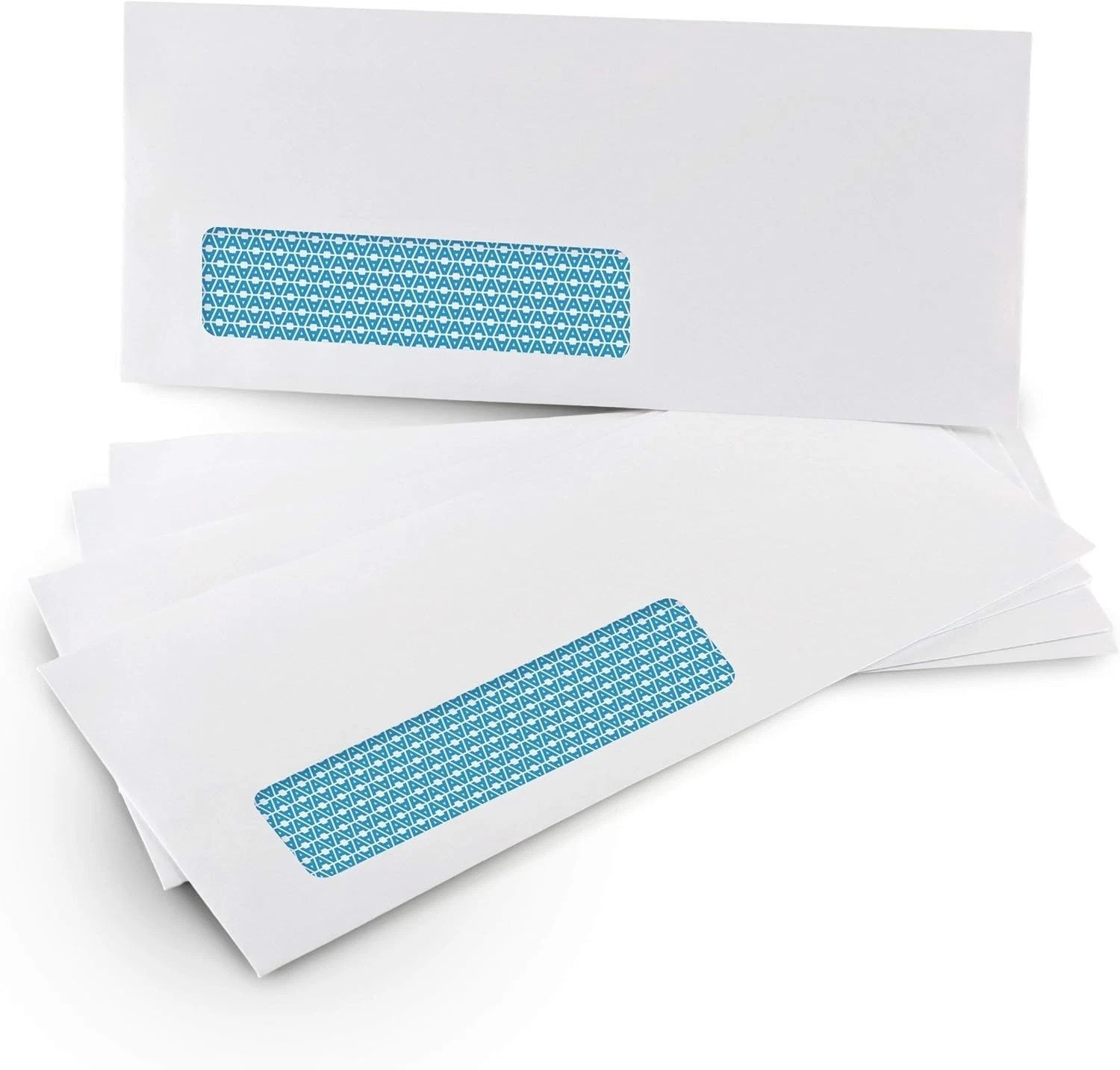 24 LB Self-Sealing Security Envelopes with Window – 500 Pack 4.125 x 9.5