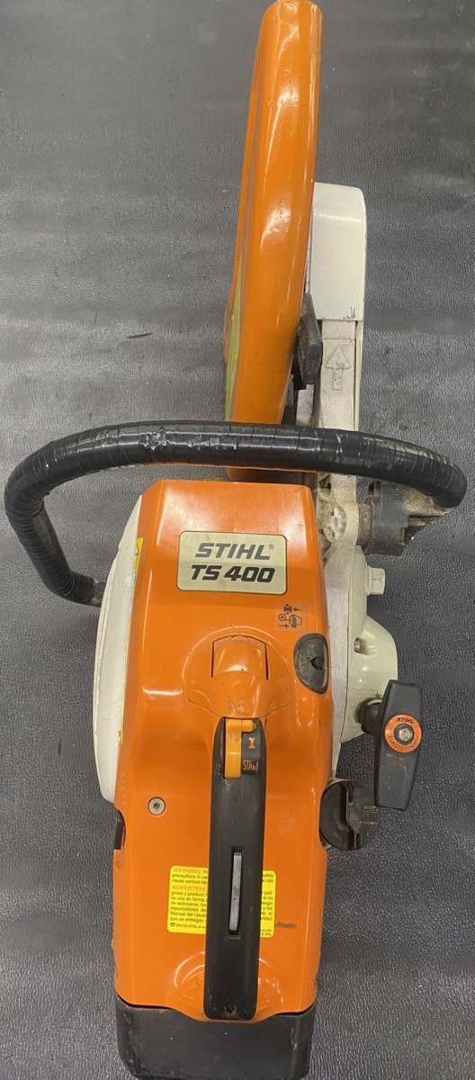 STIHL TS 400 Gasoline Handheld Cut-Off Concrete Saw, 14 in Max Blade (PD5037113)