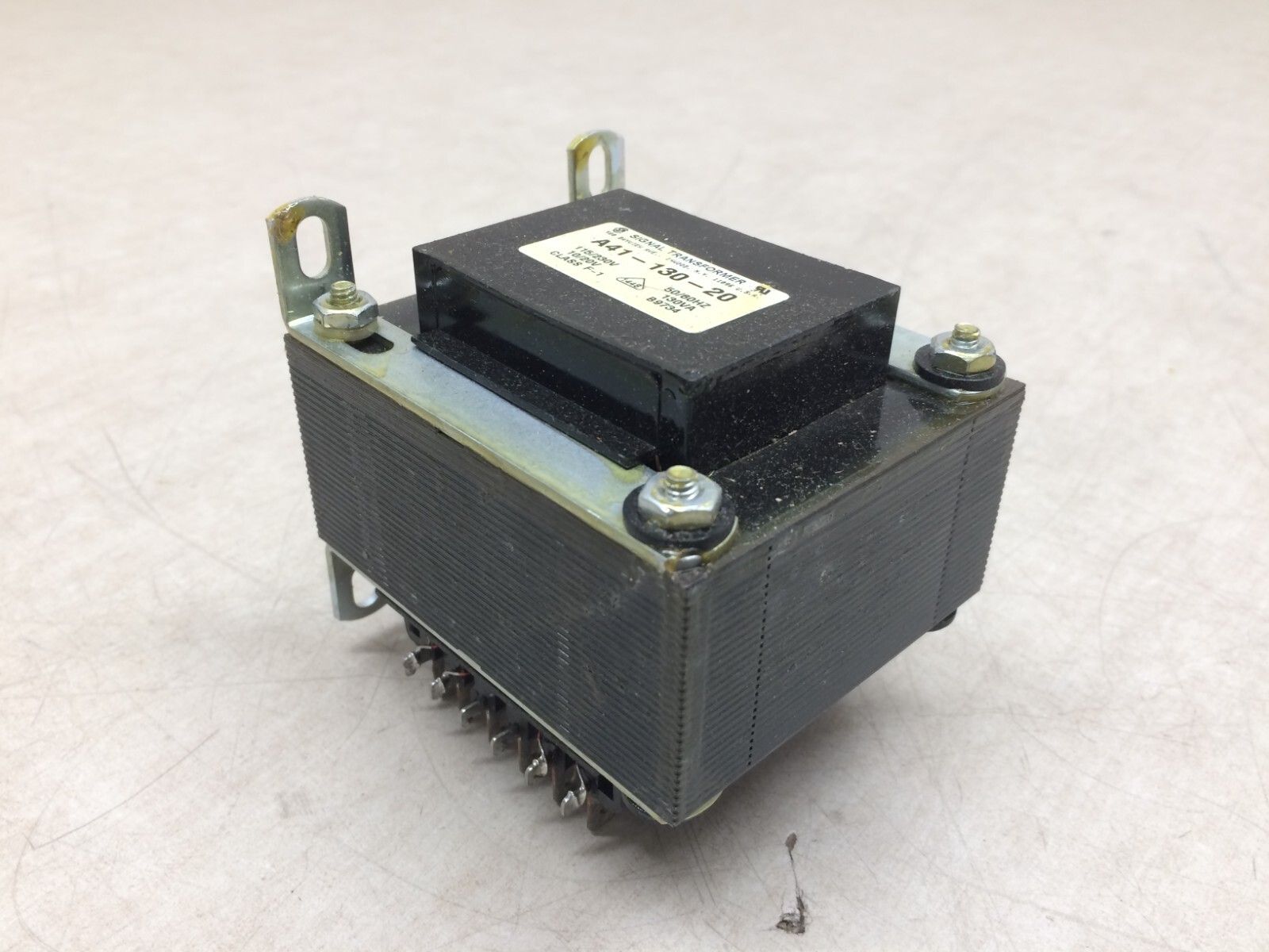 Signal Transformer A41-130-20 115/230V 10/20V 50/60Hz 130A B9734 Bel A41 Series