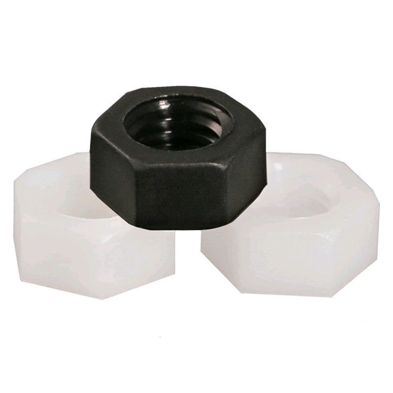 M2 M2.5 M3 M4 M5 M6 M8 M10 M12 M14 M16 M18 M20 Nylon Hex Nuts White/Black/Clear