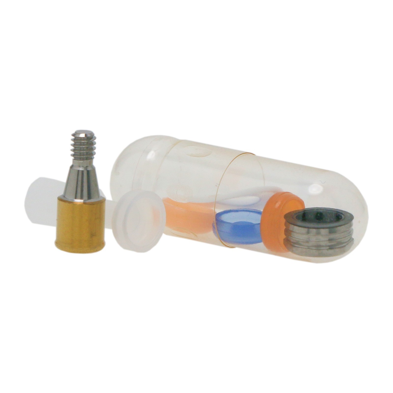 US Dental Locator Abutment& Male Cap Inserts Kit For Osstem Hiossen Mini/Regular