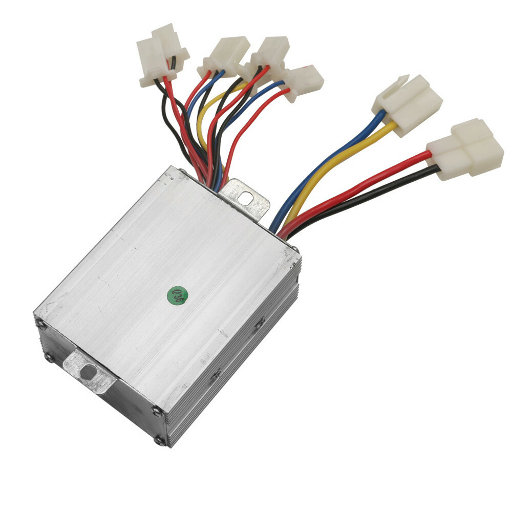 36V 500W Electric Scooter Brush Speed Controller and Throttle for Bicycle E-bike