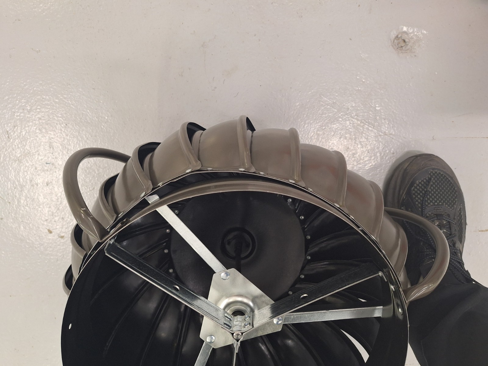 Master flow GT12E 12″ Galvanized Externally Braced Replacement Turbine Head New