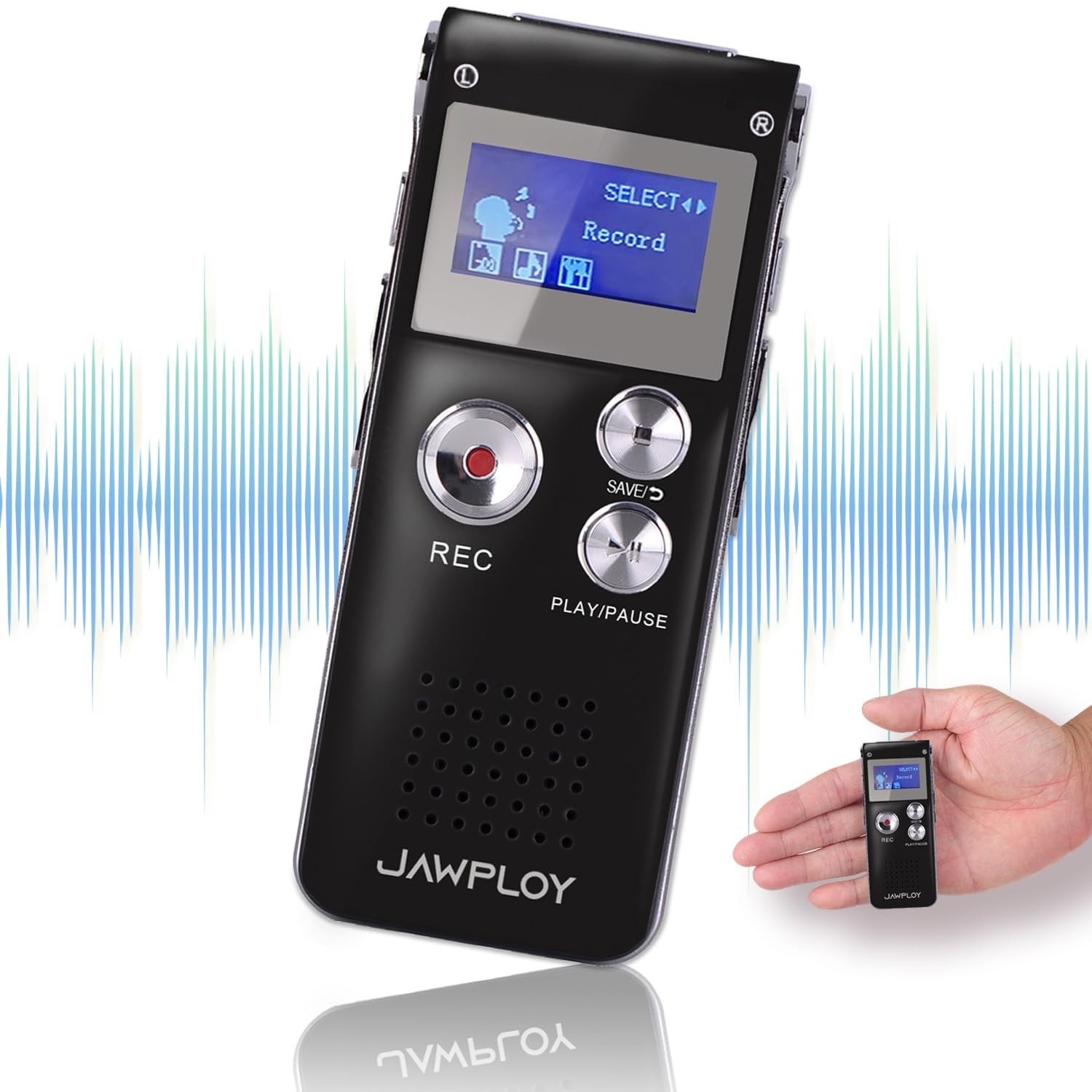 64GB Digital Voice Recorder for Lectures Meetings Voice Activated Recording D…
