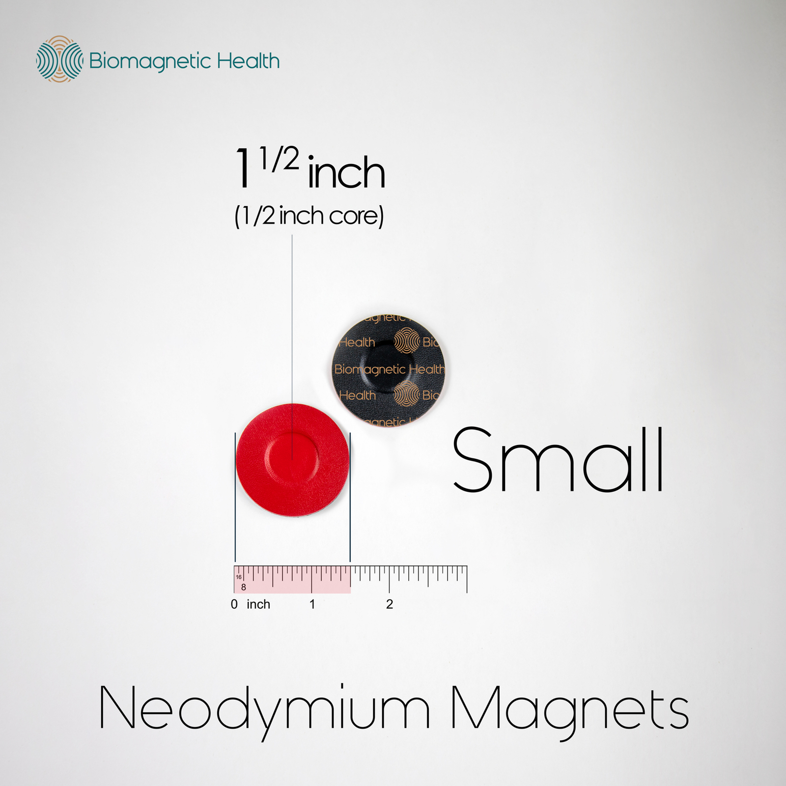 Small Neodymium Biomagnetism Magnet Pair – 0.5 inch