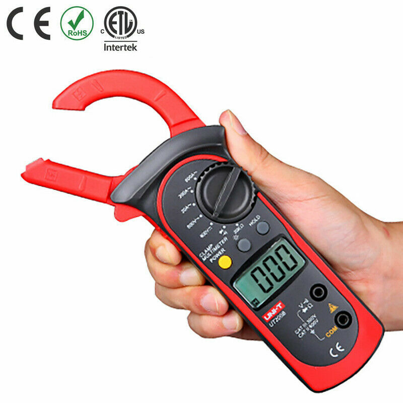 UNI-T UT200B Digital Clamp Meter AC Current Resistance Backlight AC/DC Voltag