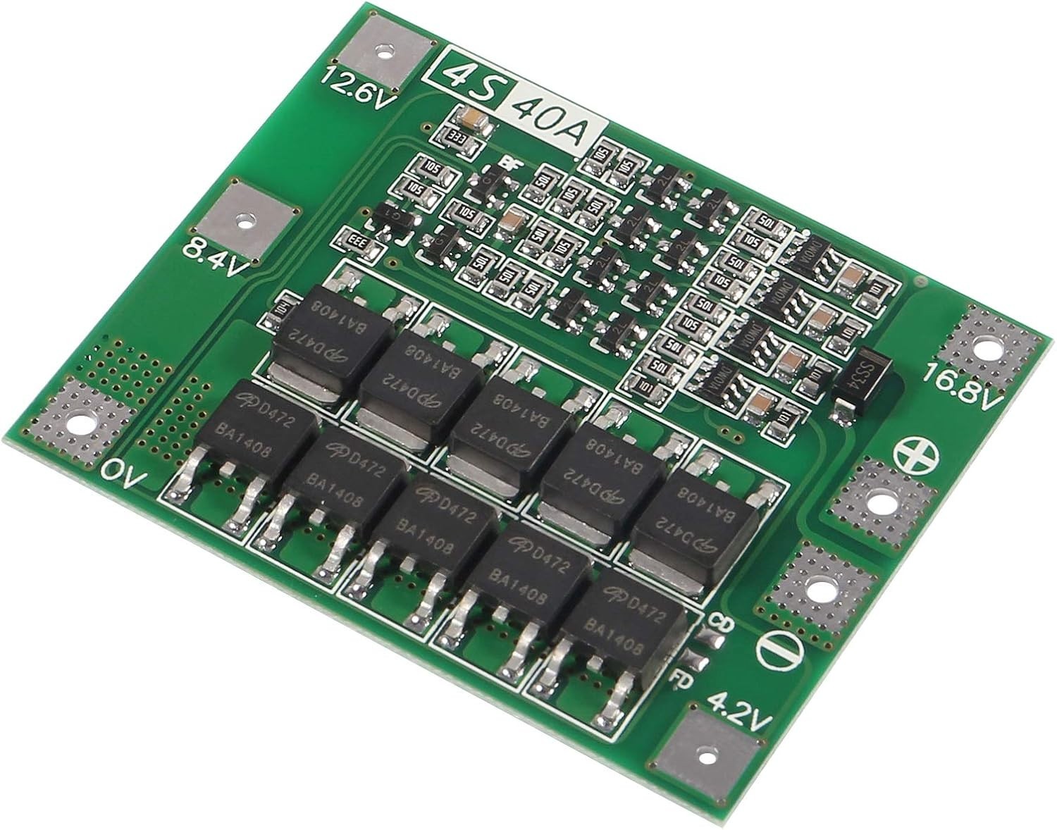 2Pack Enhanced 4S 40A 16.8V Li-ion Lithium Battery Protection Board PCB BMS C…