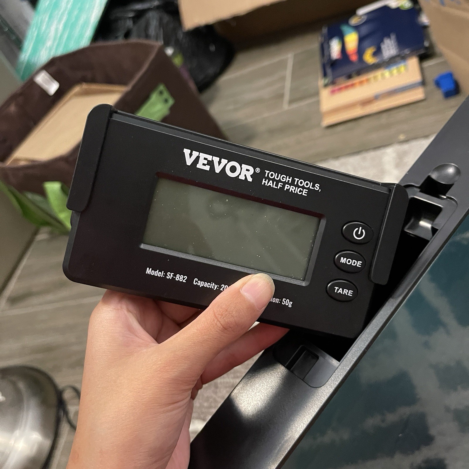 VEVOR SF-882 Digital Shipping Postal Scale 200kg 50g LCD Display