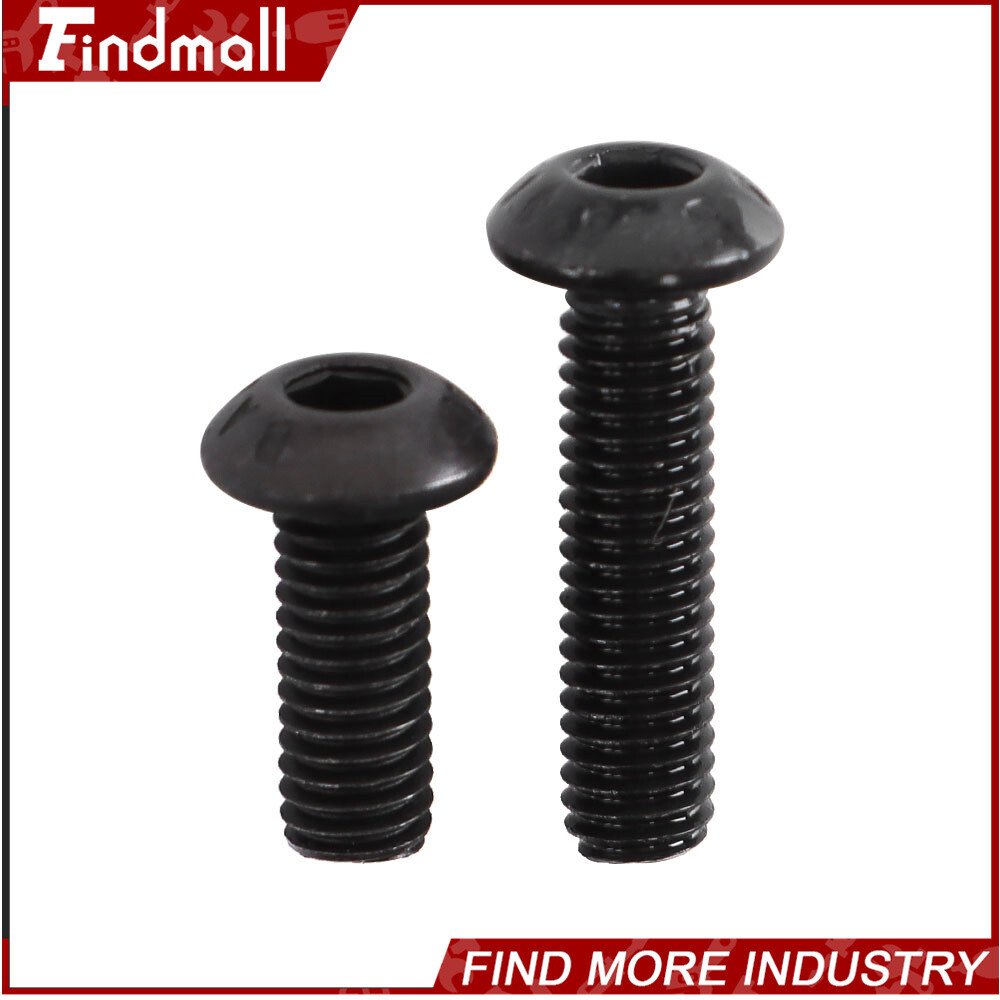 Findmall 1840pcs M2-M5 Alloy Steel Metric Hex Button Head Cap Bolts And Nuts Kit