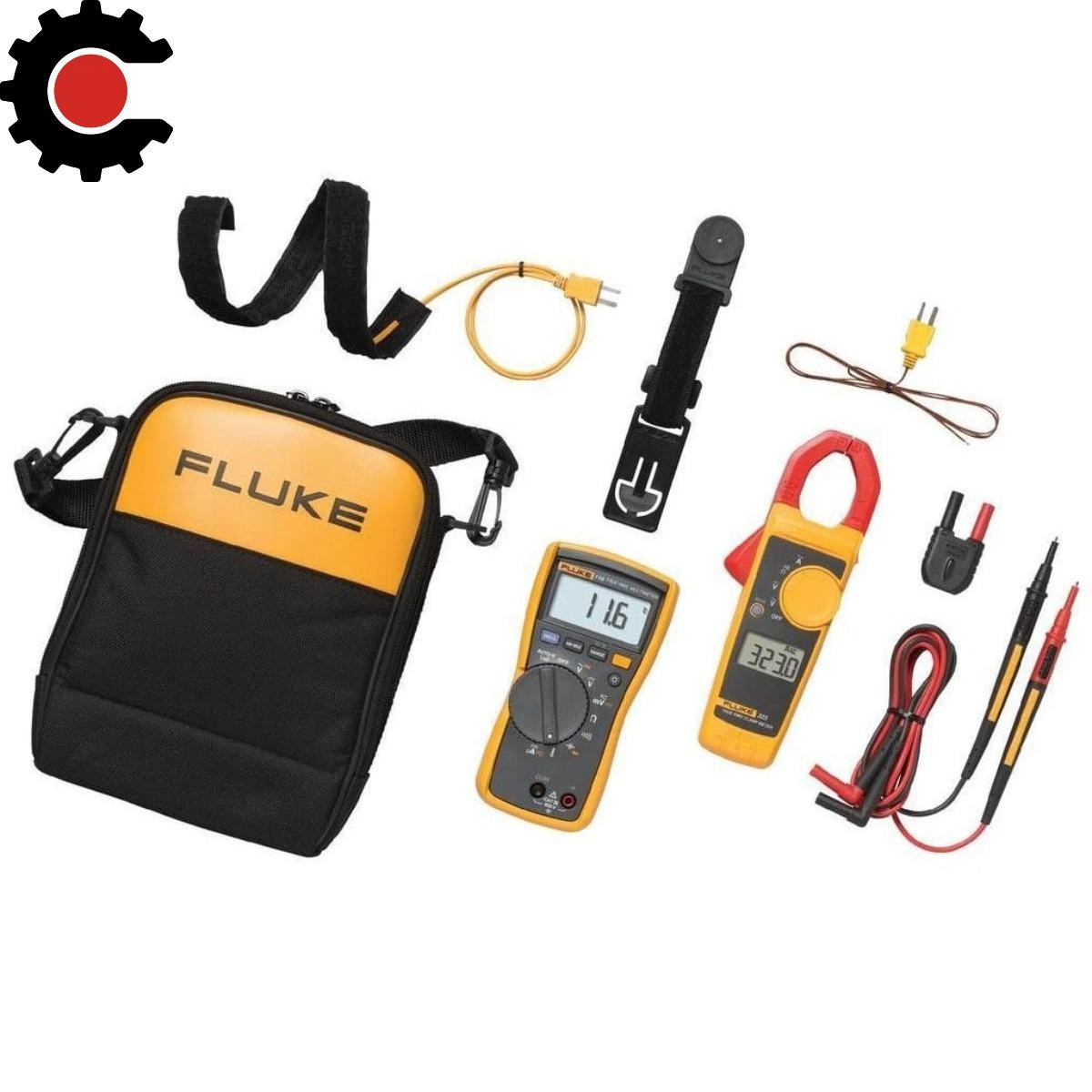 Fluke 116/323 KIT HVAC Multimeter and True-RMS Clamp Meter Combo