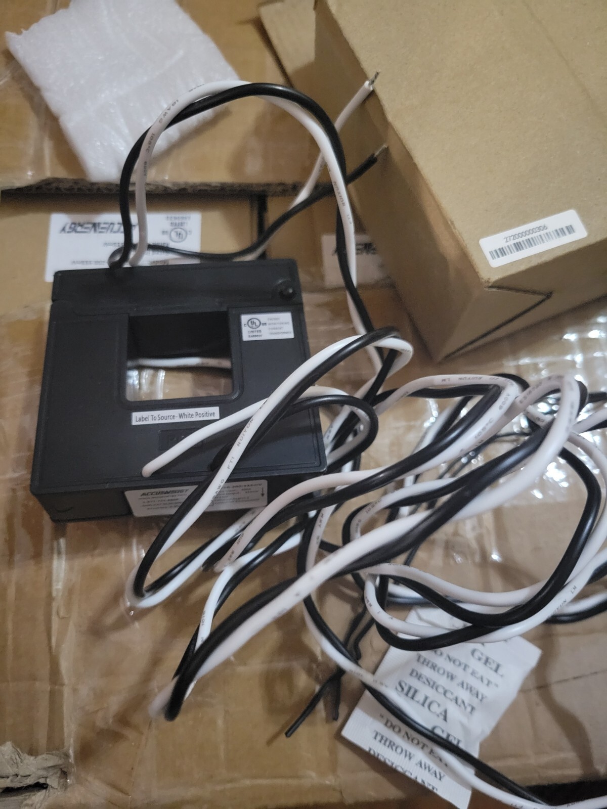 ACCUENERGY AcuCT-125R-200 AcuSplitCT Series 333mV 200A Current Transformer
