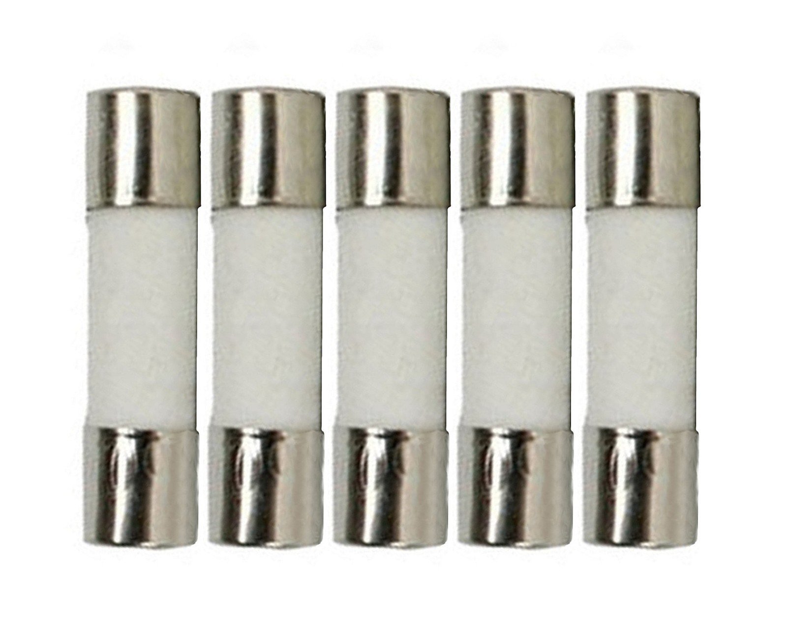 5 Qty. 5x20mm 6.3a Slowblow Ceramic Fuse T6.3a 250v