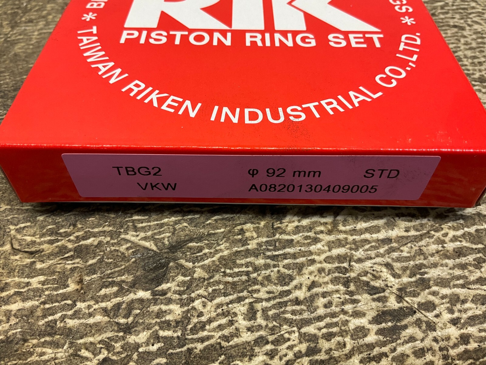 TGB RIK 927064 Piston Ring Set TBG2 New (TSC)