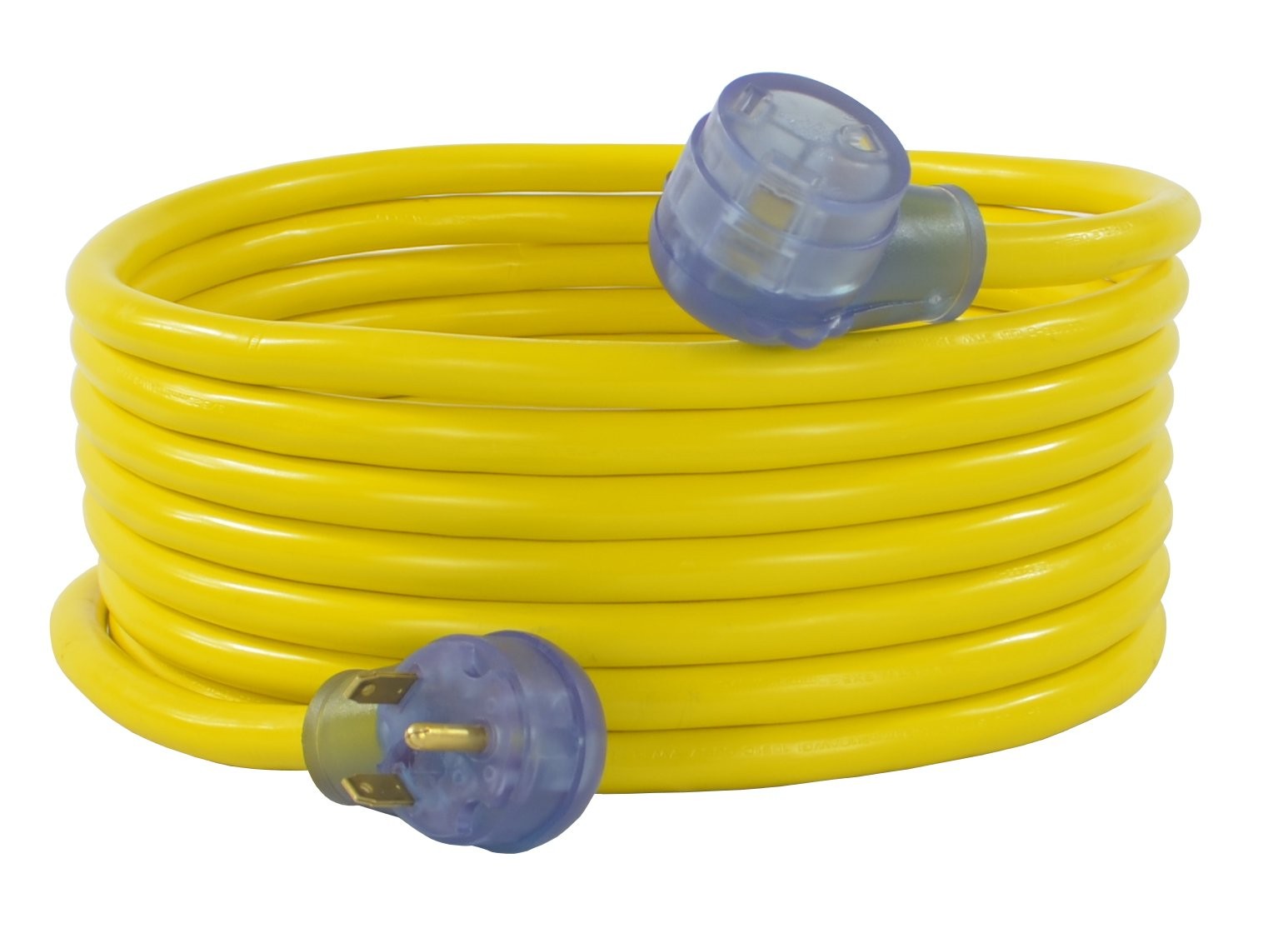 Conntek 14368, 30 Amp RV Extension Cord, Yellow (25-Feet)
