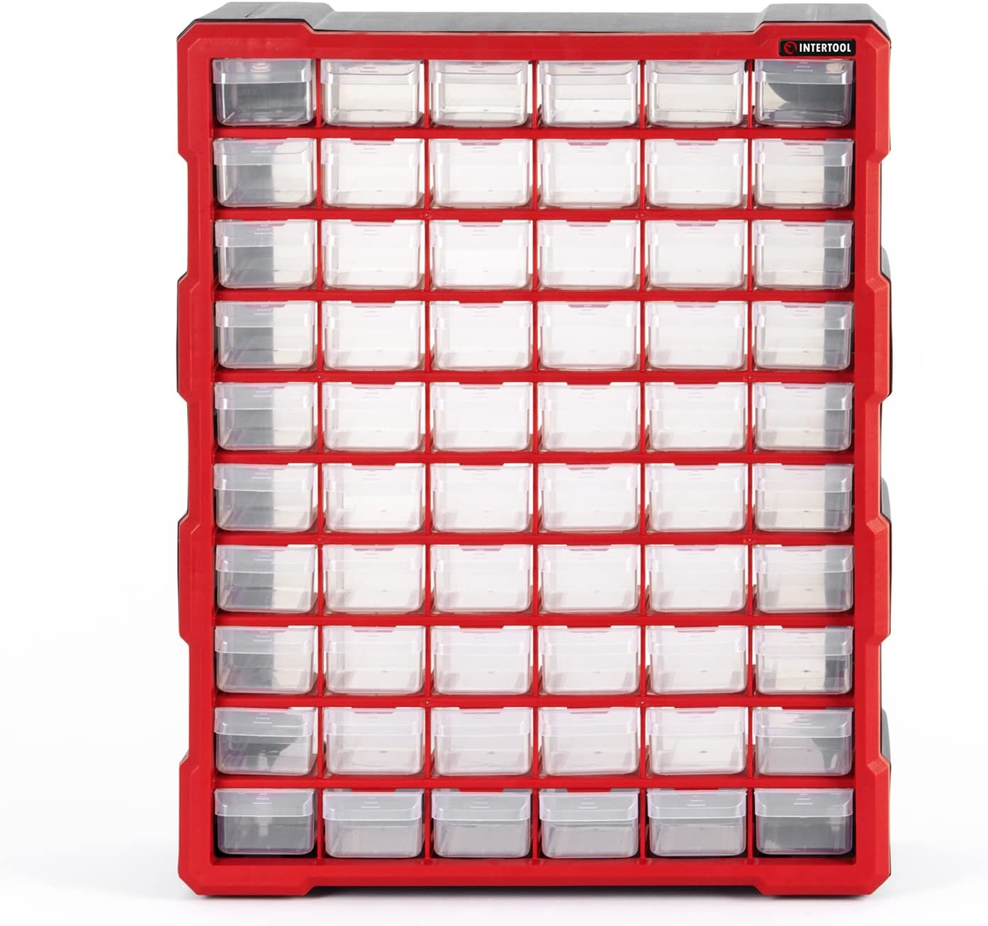 Small Parts Organizer for Hardware & Screws | 60 Removable Bins with Dividers |