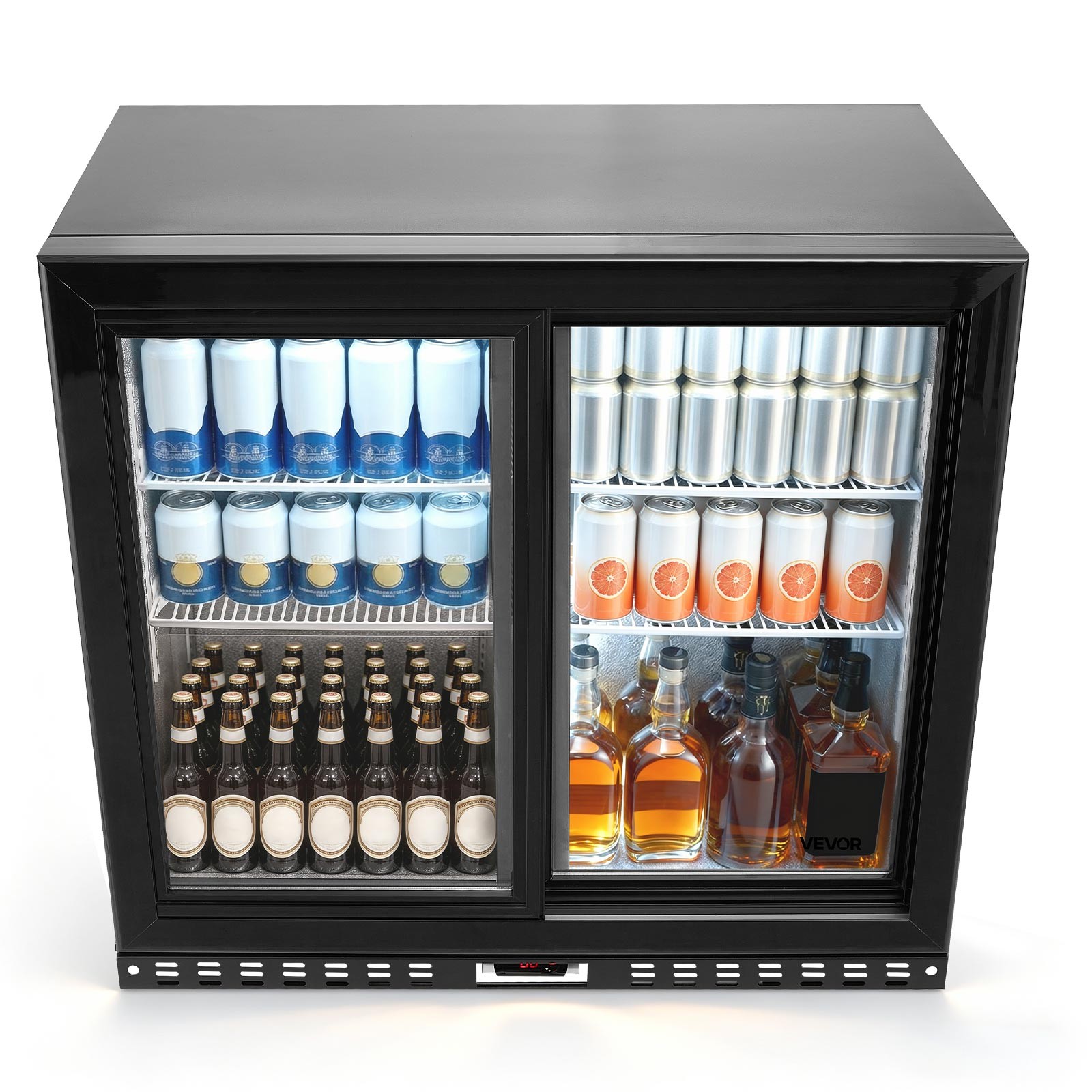 VEVOR 7.4 Cu.Ft Back Bar Cooler Commercial Beverage Refrigerator Under Counter