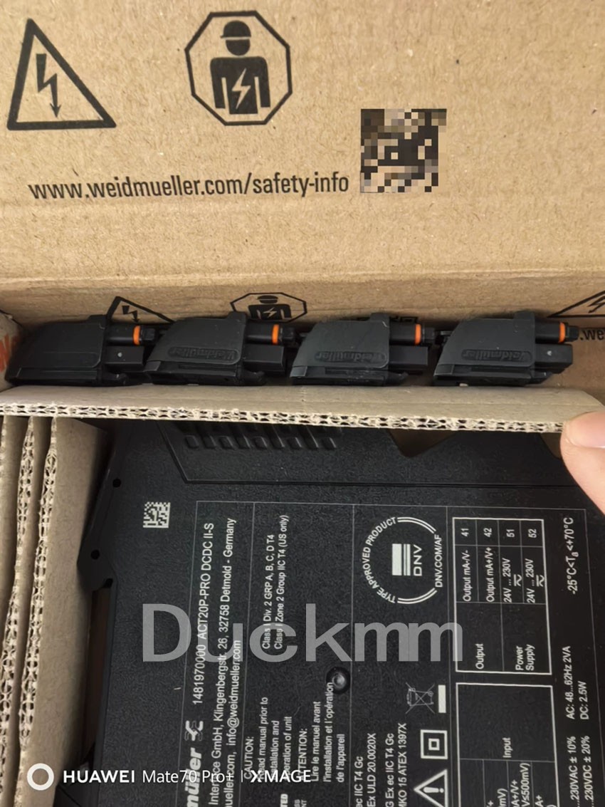 1pc New Weidmuller ACT20P-PRO-DCDC-II-S Sealed PLC Module Fast Ship US Free TAX