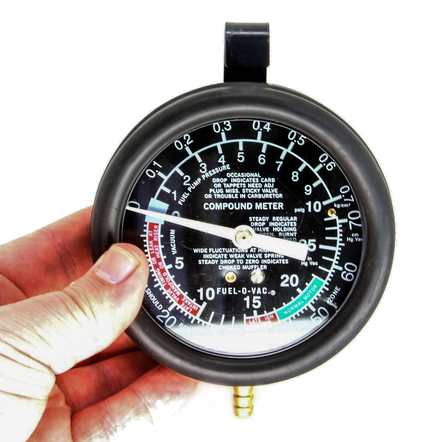 HFS(R) Carburetor Carb Valve Fuel Pump Pressure & Vacuum Tester Gauge Test Kit