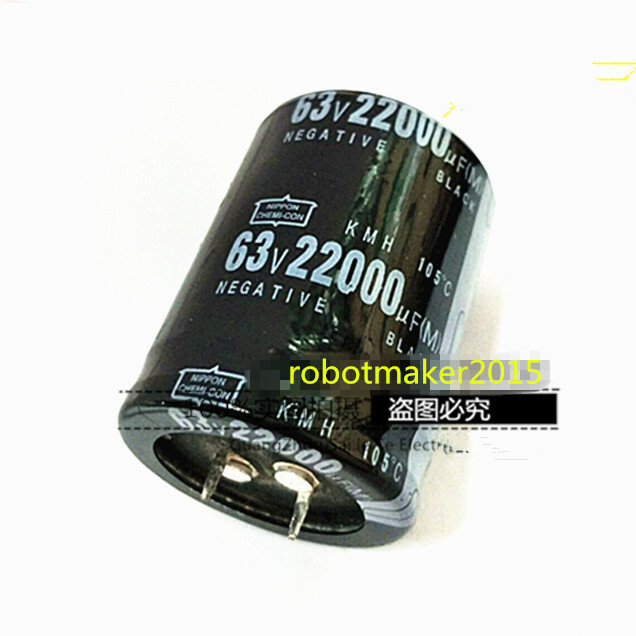 2 Pins 22000uF 22000mfd 63V 35mm*50mm Electrolytic Capacitor For Audio