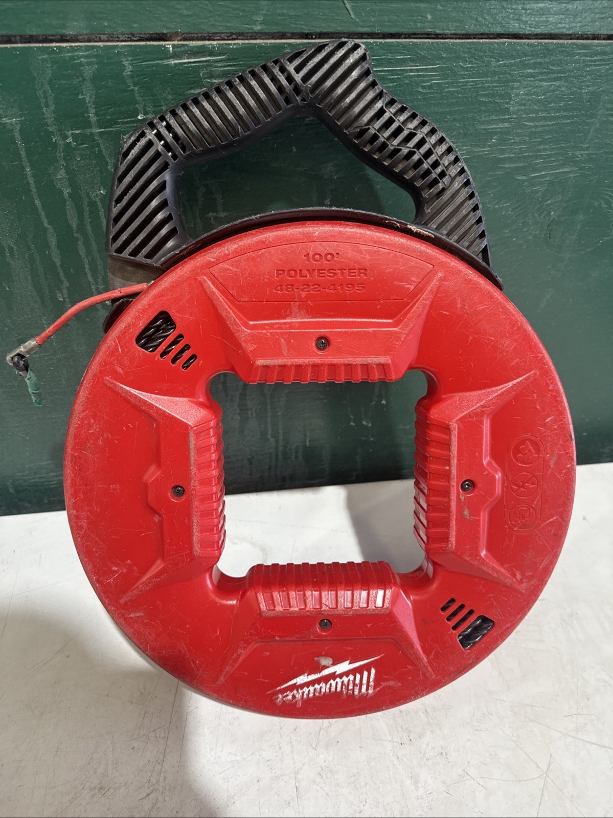 Milwaukee 48-22-4195 30m Polyester Fish Tape – Red